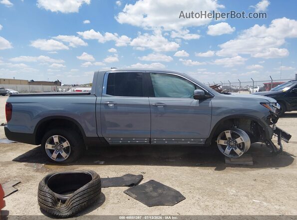 5FPYK3F58SB051145 2025 HONDA RIDGELINE Blue უკანა სალონის ხედი