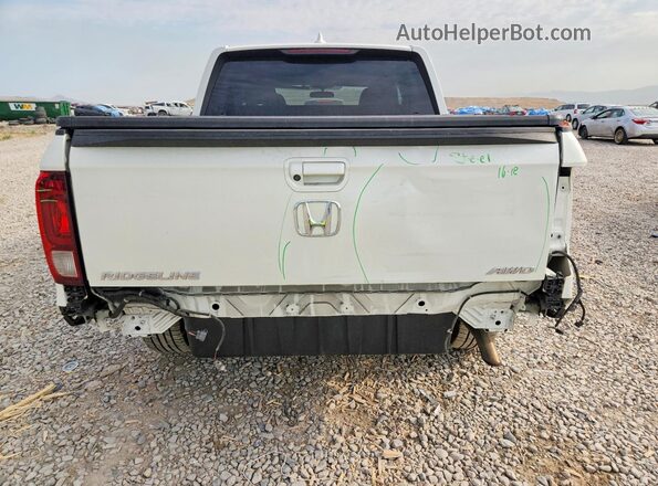 5FPYK3F59HB010841 2017 HONDA RIDGELINE Белый Вид сзади
