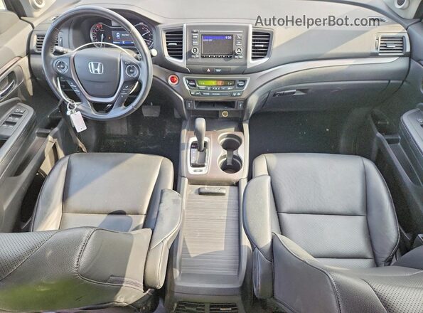 5FPYK3F59HB010841 2017 HONDA RIDGELINE Белый Вид панели приборов