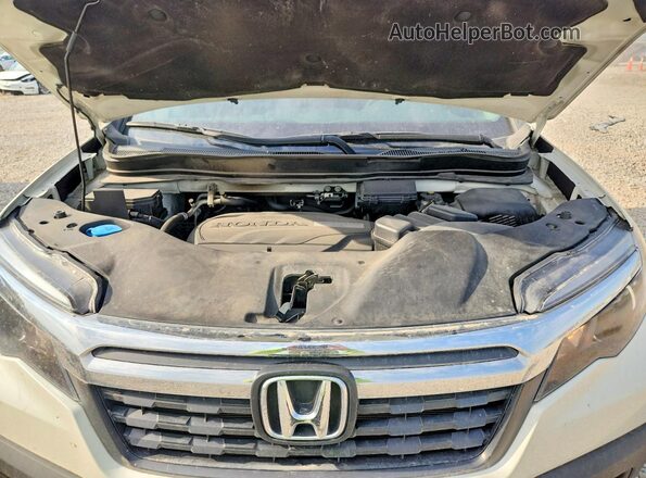 5FPYK3F59HB010841 2017 HONDA RIDGELINE Белый Вид задней части салона