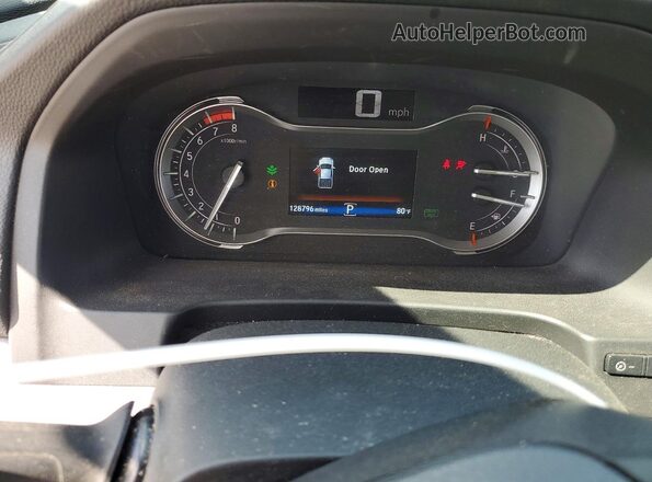 5FPYK3F59JB001482 2018 HONDA RIDGELINE Blue Instrument cluster view