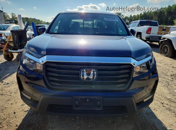 5FPYK3F59NB035802 2022 HONDA RIDGELINE Blue Vista frontal