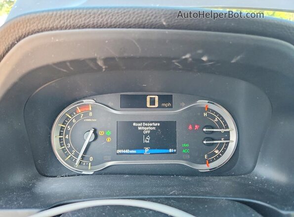5FPYK3F59NB035802 2022 HONDA RIDGELINE Blue Vista del cuadro de instrumentos