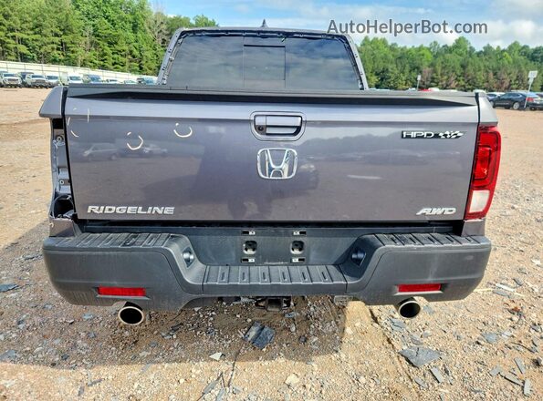 5FPYK3F59PB051792 2023 HONDA RIDGELINE Gray Widok z tyłu