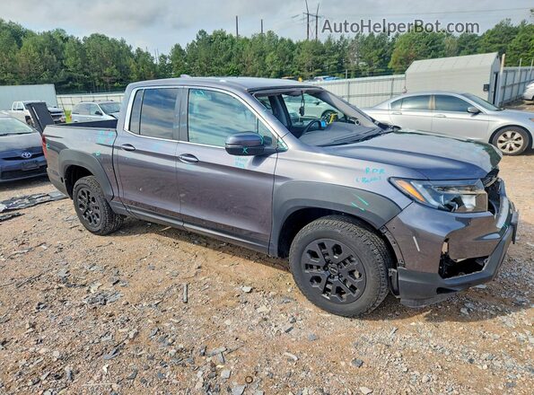 5FPYK3F59PB051792 2023 HONDA RIDGELINE Gray Przód prawy