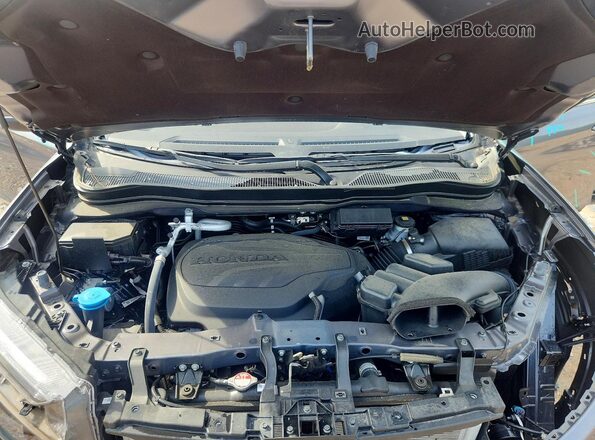 5FPYK3F59PB051792 2023 HONDA RIDGELINE Gray Widok wnętrza z tyłu