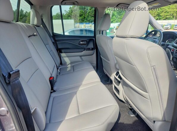 5FPYK3F59PB051792 2023 HONDA RIDGELINE Gray Widok tylnych siedzeń