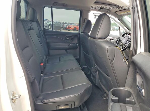 5FPYK3F5XKB028692 2019 HONDA RIDGELINE White Вид задніх сидінь