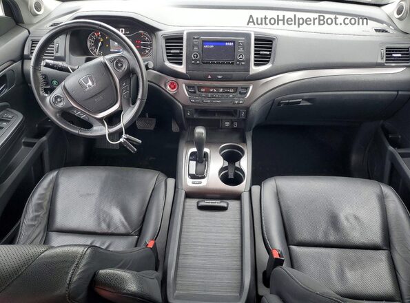 5FPYK3F5XKB028692 2019 HONDA RIDGELINE White Вид панелі приладів