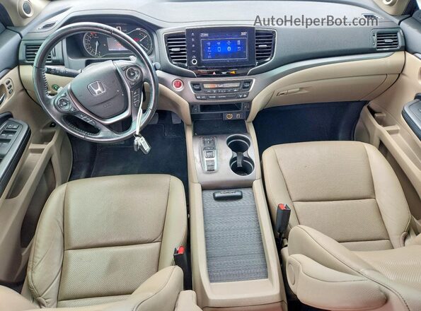 5FPYK3F5XNB032715 2022 HONDA RIDGELINE White Widok deski rozdzielczej