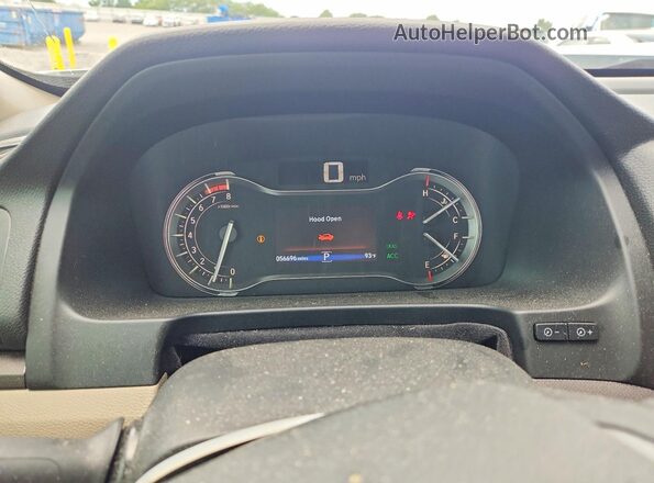 5FPYK3F5XNB032715 2022 HONDA RIDGELINE White Widok zestawu wskaźników