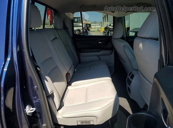 5FPYK3F5XPB034919 2023 HONDA RIDGELINE Blue Vista de los asientos traseros