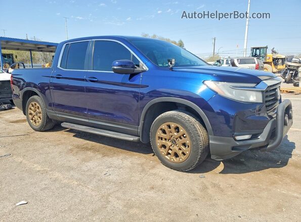 5FPYK3F5XPB034919 2023 HONDA RIDGELINE Blue Delantero derecho