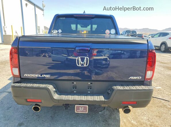 5FPYK3F5XPB034919 2023 HONDA RIDGELINE Blue Vista trasera