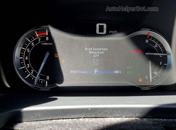 5FPYK3F5XPB034919 2023 HONDA RIDGELINE Blue Vista del cuadro de instrumentos