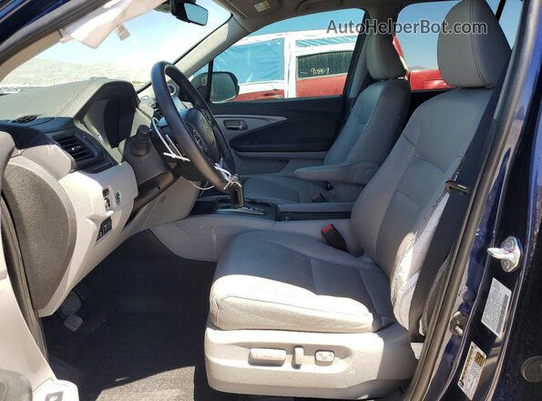 5FPYK3F5XPB034919 2023 HONDA RIDGELINE Blue Vista interior delantera