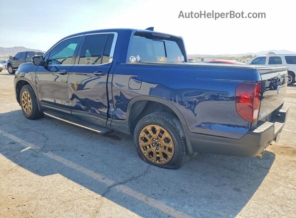 5FPYK3F5XPB034919 2023 HONDA RIDGELINE Blue Trasero izquierdo