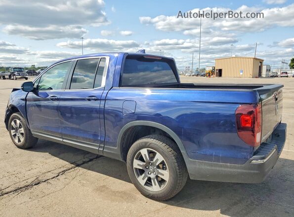 5FPYK3F60HB029660 2017 HONDA RIDGELINE Blue Trasero izquierdo