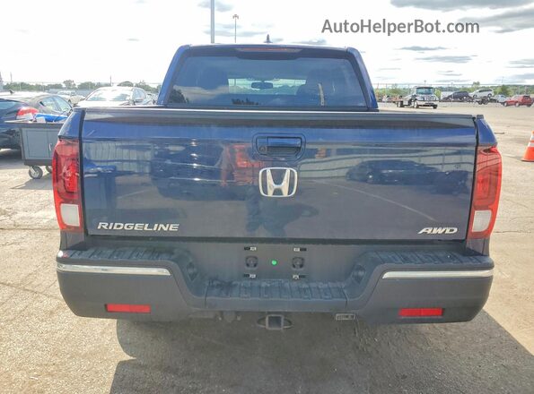 5FPYK3F60HB029660 2017 HONDA RIDGELINE Blue Vista trasera