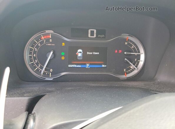 5FPYK3F60HB029660 2017 HONDA RIDGELINE Blue Vista del cuadro de instrumentos