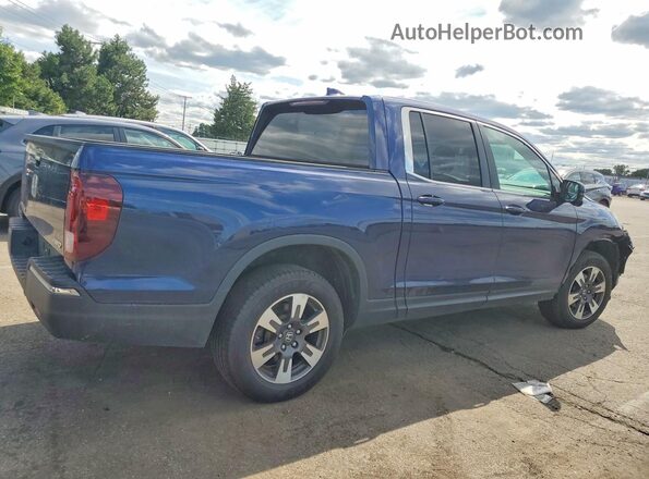 5FPYK3F60HB029660 2017 HONDA RIDGELINE Blue Trasero derecho