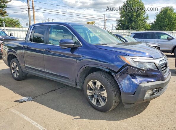 5FPYK3F60HB029660 2017 HONDA RIDGELINE Blue Delantero derecho