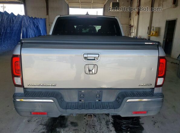 5FPYK3F61HB018540 2017 HONDA RIDGELINE Silver Rear view