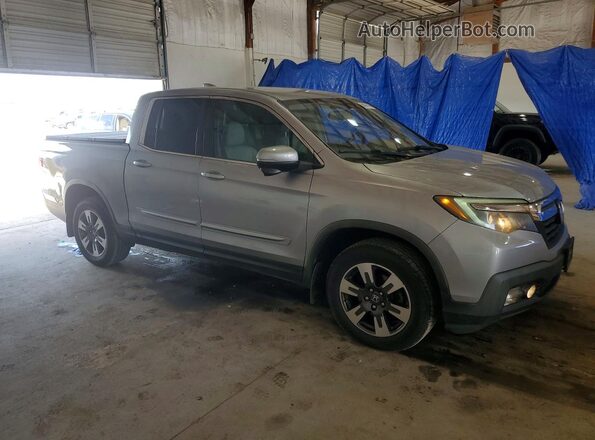 5FPYK3F61HB018540 2017 HONDA RIDGELINE Silver Front right