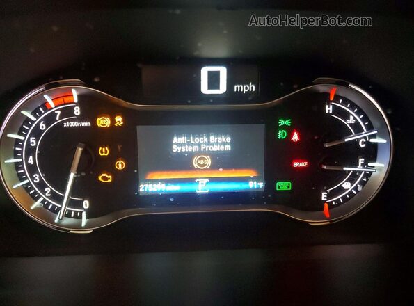 5FPYK3F61HB018540 2017 HONDA RIDGELINE Silver Instrument cluster view