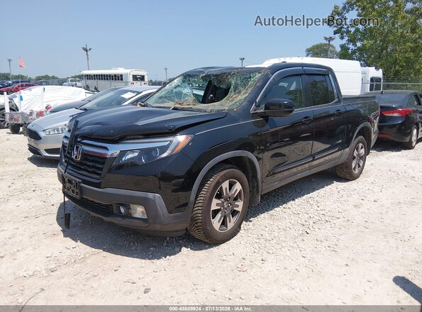 5FPYK3F61HB028985 2017 HONDA RIDGELINE Black Vista tres cuartos delantera izquierda