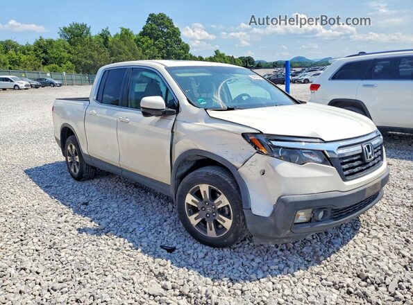 5FPYK3F61KB008887 2019 HONDA RIDGELINE Белый Передняя правая четверть