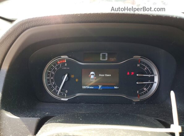 5FPYK3F61KB008887 2019 HONDA RIDGELINE Белый Вид щитка приборов