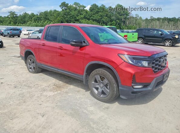 5FPYK3F61RB013968 2024 HONDA RIDGELINE Бордовый Передняя правая четверть