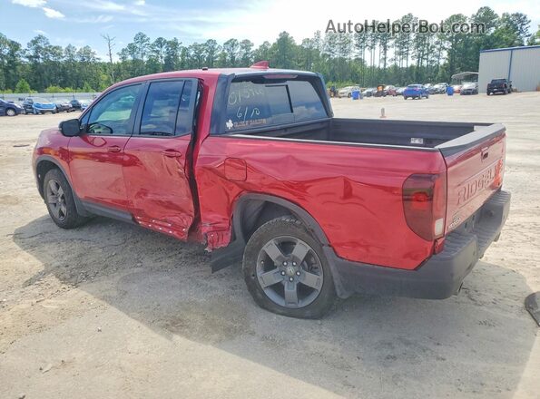 5FPYK3F61RB013968 2024 HONDA RIDGELINE Бордовый Задняя левая четверть