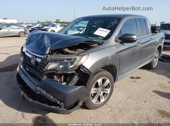 5FPYK3F64KB004641 2019 HONDA RIDGELINE Gray Front left