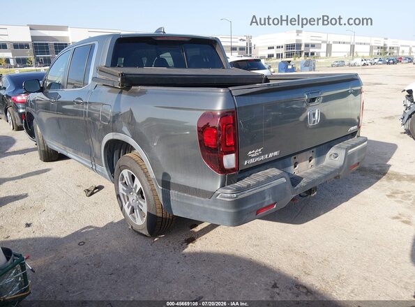 5FPYK3F64KB004641 2019 HONDA RIDGELINE Gray Rear left
