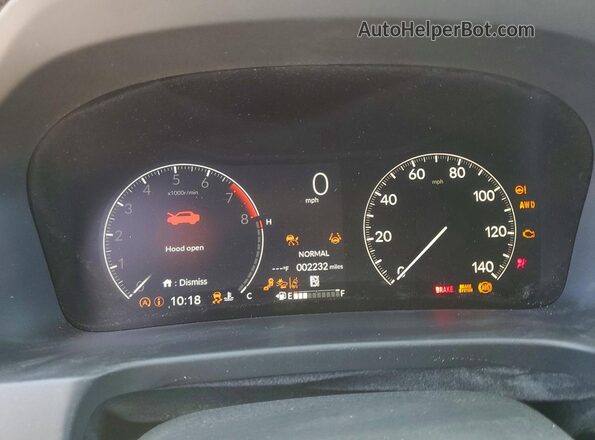 5FPYK3F64TB018413 2026 HONDA RIDGELINE Red Սարքավորումների վահանակի տեսք