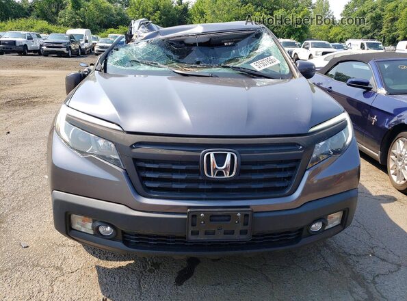 5FPYK3F65HB007024 2017 HONDA RIDGELINE Gray Դիմացի տեսք
