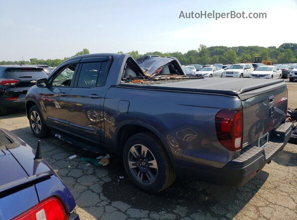 5FPYK3F65HB007024 2017 HONDA RIDGELINE Gray Հետևի ձախ