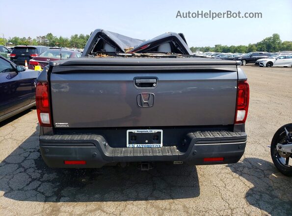 5FPYK3F65HB007024 2017 HONDA RIDGELINE Gray Հետևի տեսք