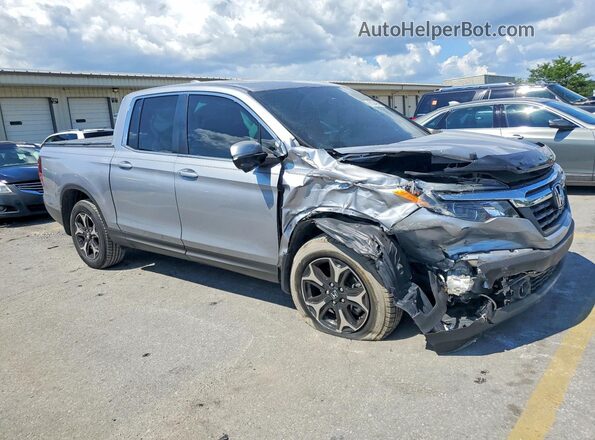 5FPYK3F65KB012022 2019 HONDA RIDGELINE Silver Передня права чверть