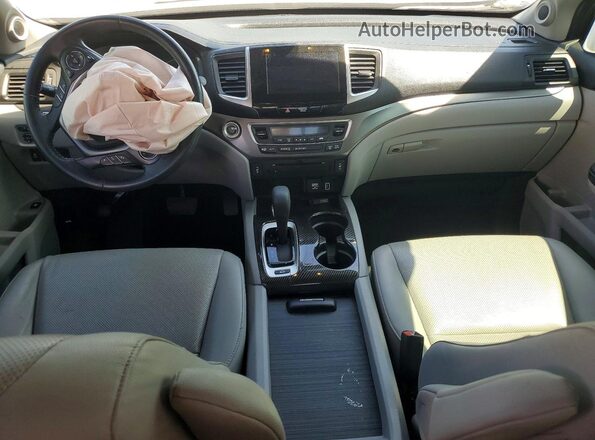 5FPYK3F65KB012022 2019 HONDA RIDGELINE Silver Вид панелі приладів