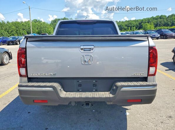 5FPYK3F65KB012022 2019 HONDA RIDGELINE Silver Вид ззаду