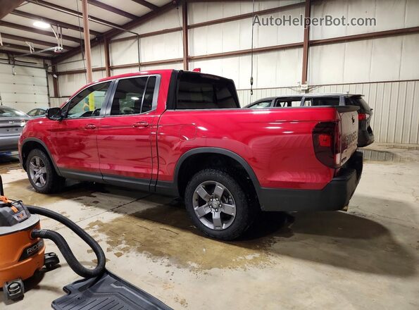 5FPYK3F65SB004051 2025 HONDA RIDGELINE Red Հետևի ձախ