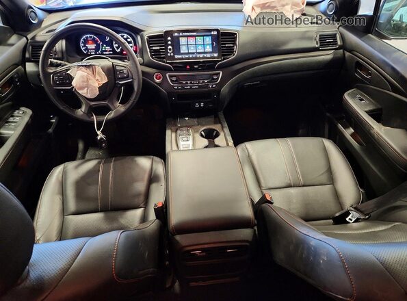5FPYK3F65SB004051 2025 HONDA RIDGELINE Red Առջևի վահանակի տեսք