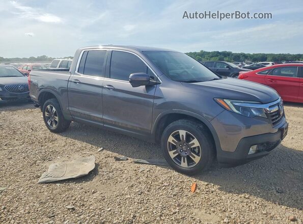 5FPYK3F66KB026687 2019 HONDA RIDGELINE Gray Front right