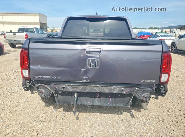 5FPYK3F66KB026687 2019 HONDA RIDGELINE Gray Rear view