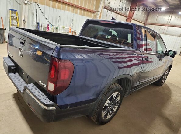 5FPYK3F67HB011690 2017 HONDA RIDGELINE Blue უკანა მარჯვენა