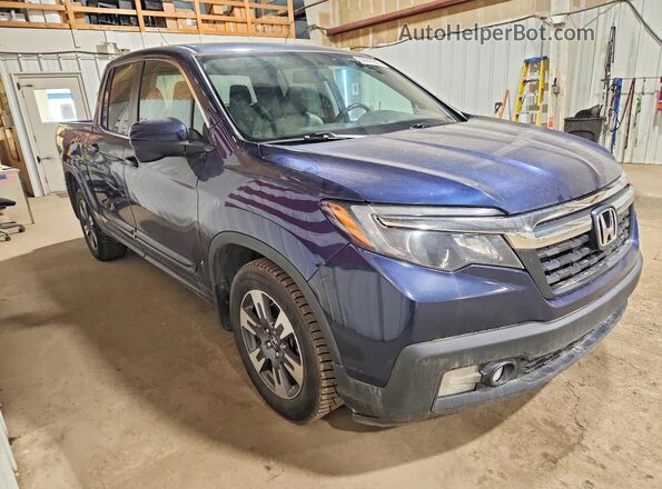 5FPYK3F67HB011690 2017 HONDA RIDGELINE Blue წინა მარჯვენა