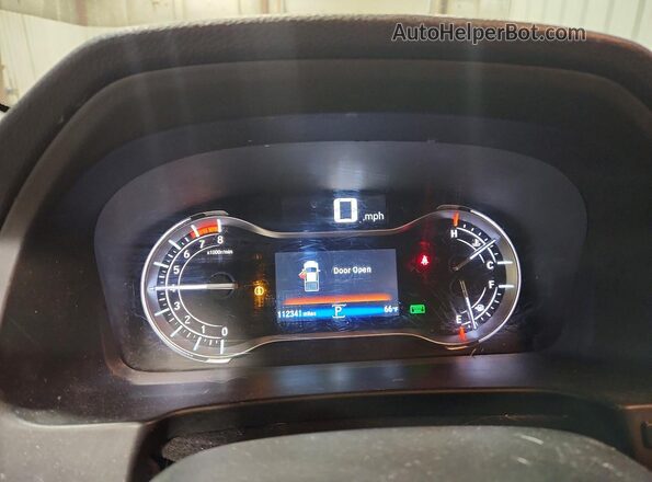 5FPYK3F67HB011690 2017 HONDA RIDGELINE Blue ხელსაწყოთა პანელის ხედი